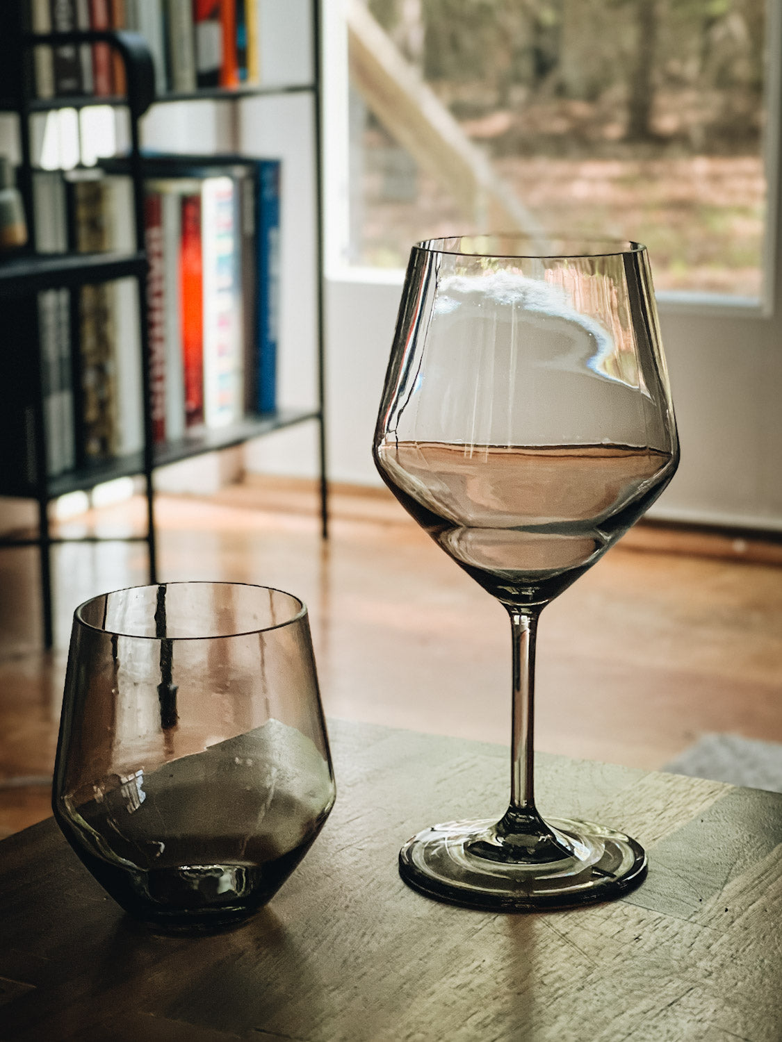 smoke wine glasses Outdoor Smoke Wine Glasses – Hither Lane