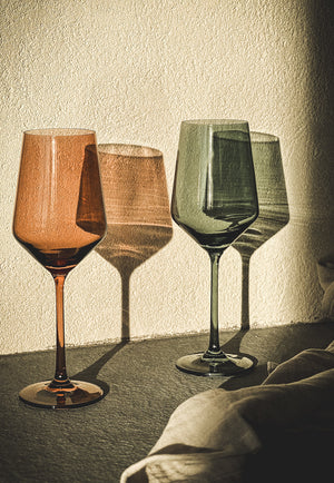 Multicolor Wine Glasses Set of 6 – Hither Lane