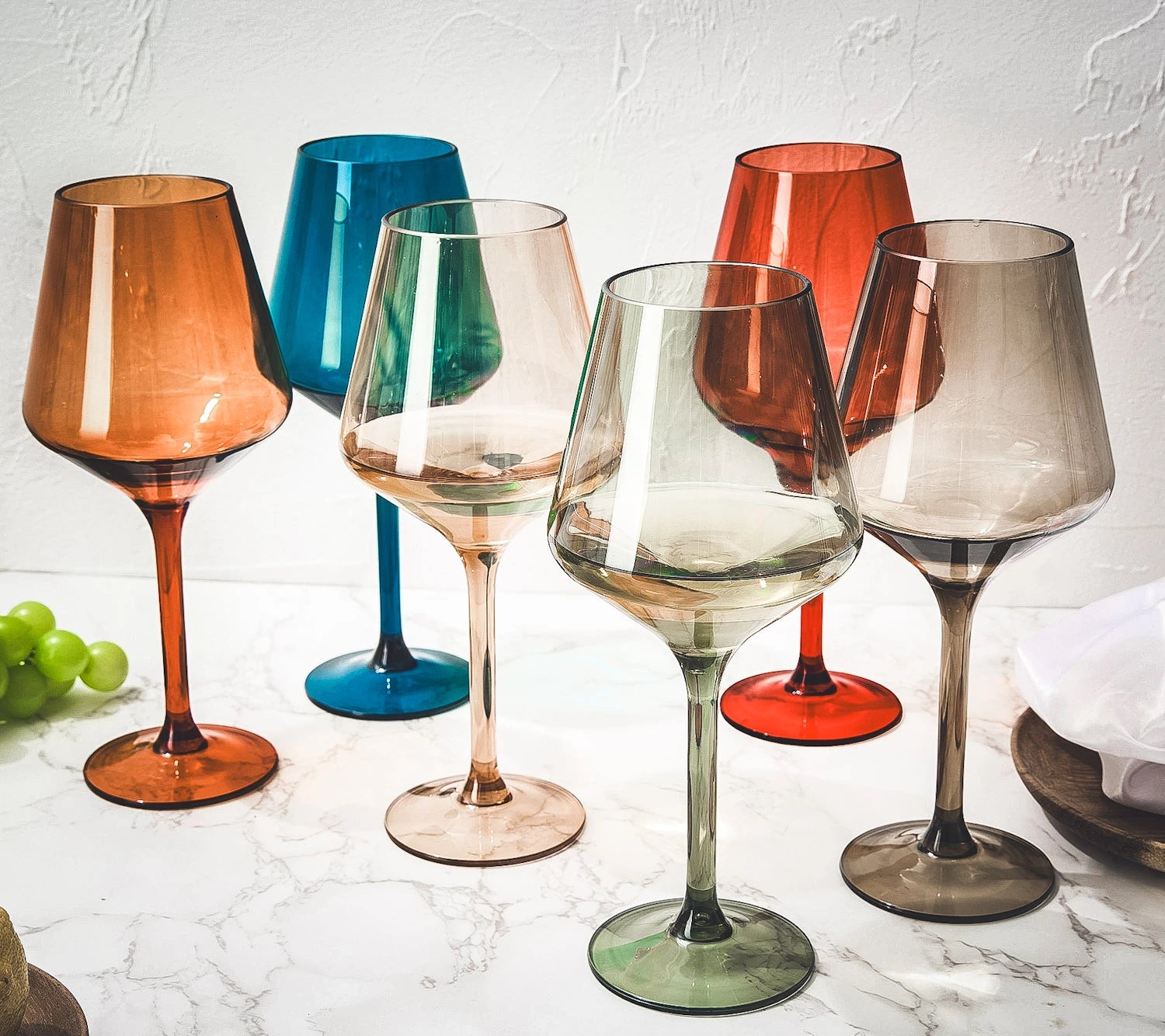3 oz plastic wine glasses 20 Glasses, 2 oz. Clear Round Plastic Disposable Mini Wine Glasses